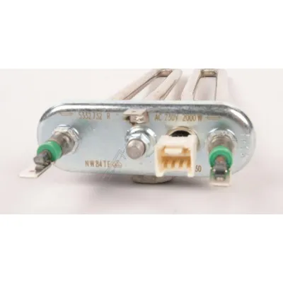 Heizelement 2000W für Waschmaschine Panasonic d200798 axwrg1-12964 Heizfunktion