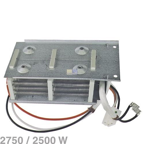 Bild: Heizelement 2750W 230V wie Electrolux 5025105400/8 für Trockner