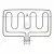 Bild: Heizelement oben Smeg 806890482 für Herd