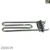 Bild: Heizelement wie Bosch 12024403 IRCA 5170245R 2000W 230V für Waschmaschine