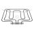 Bild: Heizung Oberhitze Grill passend für SMEG 806890278 in Backofen 063.309 SM Irca