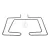 Bild: Heizung Unterhitze Candy/ Hoover 70018463 für Backofen CANDY/ HOOVER