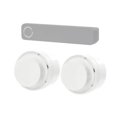 HEKATRON Funk-Rauchschalter-Set ORS Funkset 155 | 31-4100025-02-01 | optisch | vernetzbar bis 20 | IP42 | weiß