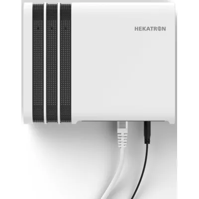 Hekatron Funk-Gateway Genius Port 31-6000001-01-01 | für Genius Rauchmelder | App-kompatibel | Aufputz | Weiß