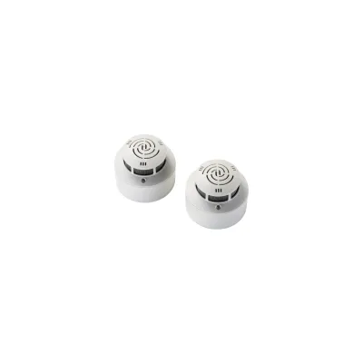 HEKATRON Rauchschalter-Set ORS 142 31-5000017-01-04 | 2x Rauchschalter | Feststellanlagen | optisch | 18-28V DC | weiß