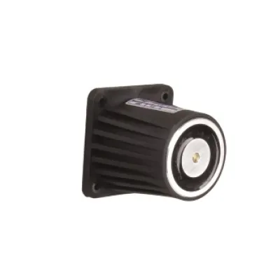 HEKATRON Türhaftmagnet THM 440 | 24V DC | Haftkraft 490N | rund | Wandmontage | mit Verpolschutz & Löschdiode | schwarz