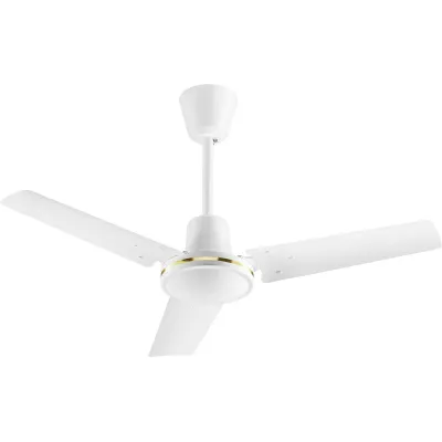 Helios Deckenventilator DVW 90 | 900mm | 50W | Metall weiß | 340 U/min | 230V | reversierbar | Pendelrohr variabel