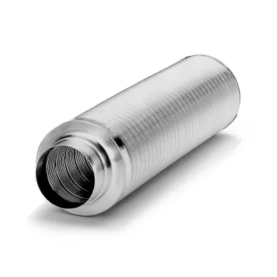 Helios Flexibler Rohrschalldämpfe Länge = 1 m FSD 100