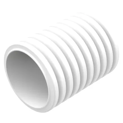 Helios Flexibles Lüftungsrohr FRS-R 75 | Ø75mm | 50m | PE-HD | antistatisch | für Wärmerückgewinnung