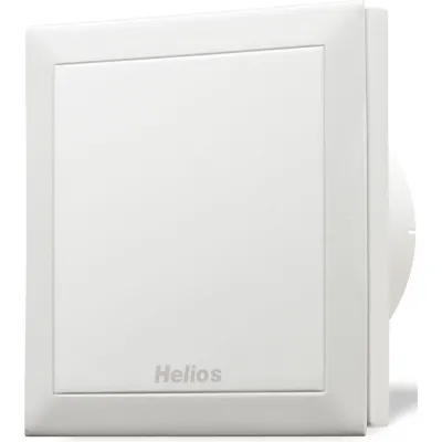 Helios Kleinraumventilator M1/150 6041 | 150mm | 230V | 2-stufig | EC-Motor | 260 m³/h | Wand & Rohr | IP45 | weiß