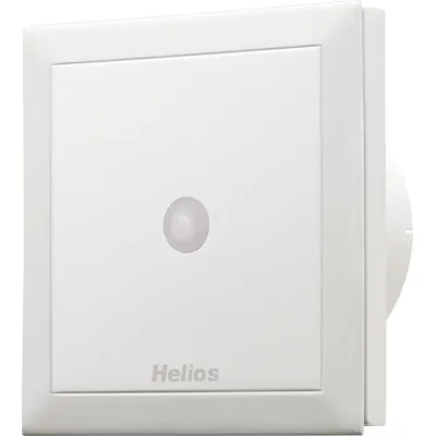 Helios MiniVent M1/100 P 6174 | Kleinraumventilator mit Präsenzmelder | 2 Stufen | 100mm | 90 m³/h | IP45 | weiß