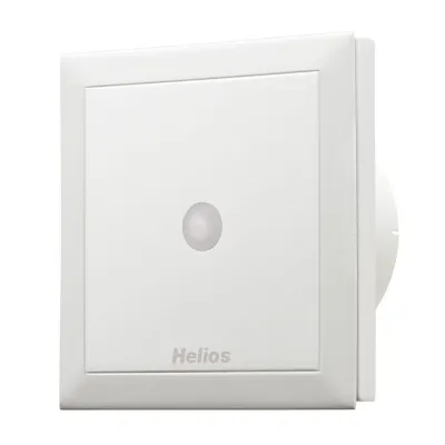 Helios MiniVent M1/100 P 6174 | Kleinraumventilator mit Präsenzmelder | 2 Stufen | 100mm | 90 m³/h | IP45 | weiß