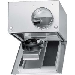 Helios Rohrventilator 1 PH schallgedämpft SB 200 C