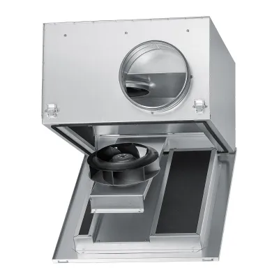 Helios Rohrventilator 1 PH schallgedämpft SB 200 C