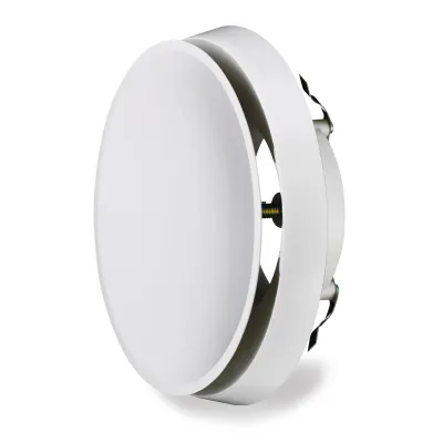 Helios Zuluft-Tellerventil KTVZ 160 | Zuluftventil 160mm | Kunststoff weiß | regulierbar | Wand- & Deckeneinbau