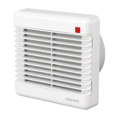 Helios Axial-Wandventilator HVR 150/2 RE | Unterputz | 150mm | 230V | 360 m³/h | Kunststoff | weiß