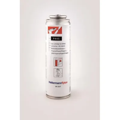 HellermannTyton Gaspatrone P445 391-90101 | Ersatzkartusche für E4500 & CHG900 | 110 ml | 3-Komponenten-Gas | bis -8 °C