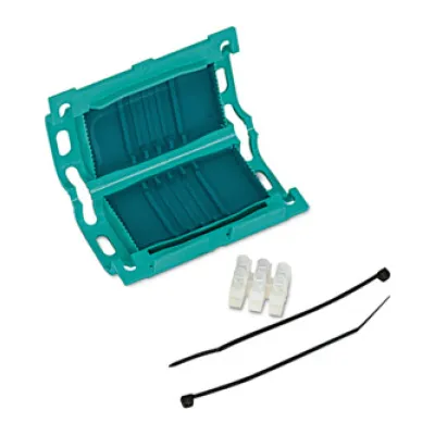 HellermannTyton Gel-Kabelgarnitur Relifix V516 GN 435-00655 | Verbindungsmuffe 5x6-16 mm² | IPX8 | UV-beständig | grün