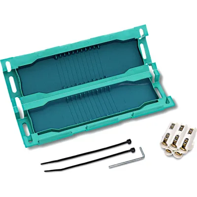 HellermannTyton Gel-Kabelgarnitur Relifix V56 GN 435-00654 | Verbindungsmuffe 3x1,5-5x6 mm² | Kabel 9-20 mm | grün