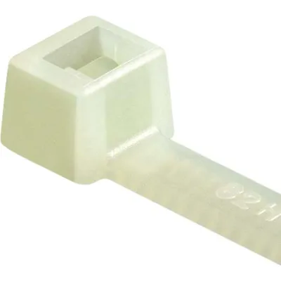 HellermannTyton Kabelbinder T80L 111-05419 | 390x4,7 mm | innenverzahnt | PA66 | hohe Haltekraft | natur | 100 Stück