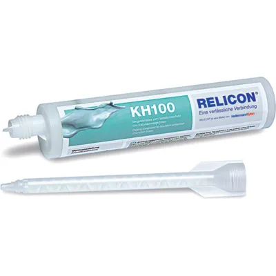 HellermannTyton 2K-KH100 Gel Kartusche 250ml | Kabelharz | transparent | vibrationsdämpfend | salzwasserbeständig