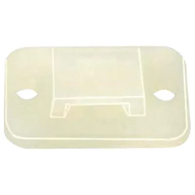 HellermannTyton Klebesockel | für Kabelbinder bis 4mm | 20x14x3,7mm | PA66 natur