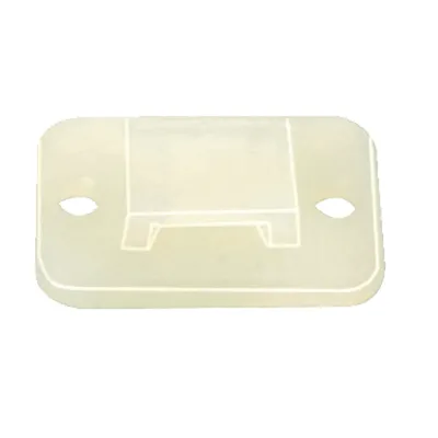 HellermannTyton Klebesockel | für Kabelbinder bis 4mm | 20x14x3,7mm | PA66 natur