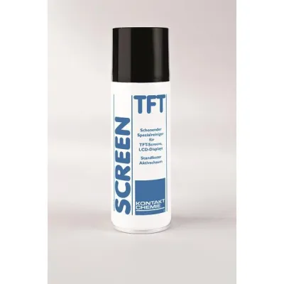 Hellermann Bildschirmreiniger 935-10024 | TFT LCD Reiniger Schaum | 200ml Sprühdose | streifenfrei | alkoholfrei