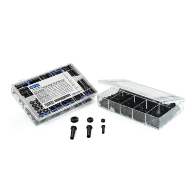 HellermannTyton Durchführtüllen-Set HOT Kit 639-60000 | Kunststoff | Ø 3,5–12mm | geschlossen | PVC flammwidrig