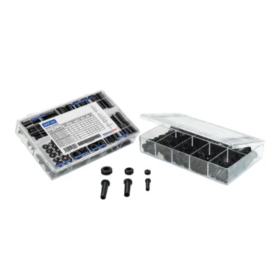 HellermannTyton Durchführtüllen-Set HOT Kit 639-60000 | Kunststoff | Ø 3,5–12mm | geschlossen | PVC flammwidrig