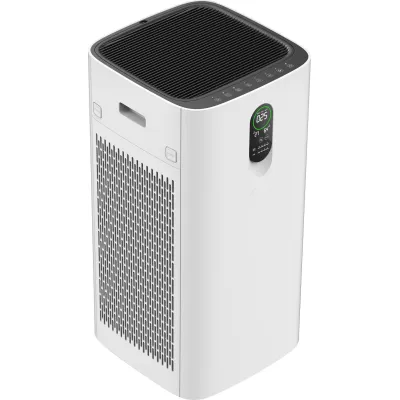 heller Luftreiniger HSF-KJ800C | HEPA H14 Filter 99,995% | 800 m³/h | für 120 m² | UV-LED | WiFi | Fernbedienung | weiß