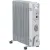 Bild: HELLER Elektro-Radiator HRO 2511 | 2500W | 11 Rippen | 3 Heizstufen | Thermostat | Überhitzungsschutz | mobil | hellgrau