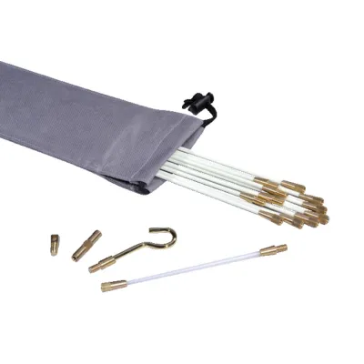 HellermannTyton Kabeleinziehsystem Basis-Set CS-SB 897-90000 | Glasfaser | 10x4x1000mm | Zugkraft 200kg | Weiß