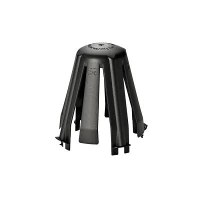 HellermannTyton Deckenabstandhalter SpotClip-II 148-00098 | Einbauleuchten 62-90mm | Höhe 115mm | Kunststoff | schwarz