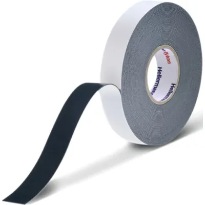 HellermannTyton Isolierband HelaTape Power810 | selbstverschweißend | EPR | 19mm x 9,1m | UV-beständig | schwarz
