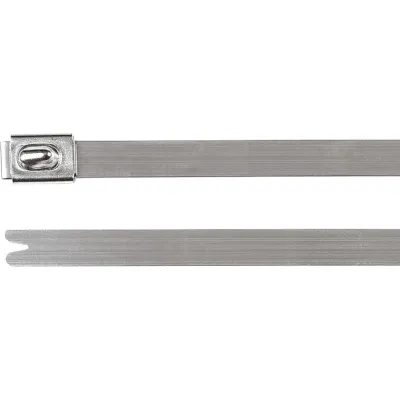 HellermannTyton Kabelbinder MBT8SS-SS304-ML 201x4,6 mm | Edelstahl V2A | 900 N | rostfrei | UV-beständig | Silber