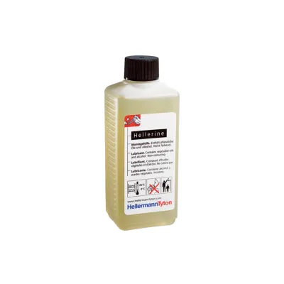 HellermannTyton Montagehilfe HELLERINE 625-00250 | Gleitmittel für Schläuche & Tüllen 250ml | pflanzlich | säurefrei
