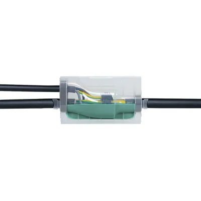 HellermannTyton Parallelabzweiggarnitur PAH-4 PUR33-GN-SF | Gießharzmuffe | 4-polig | 70-240 mm² | 27-58 mm