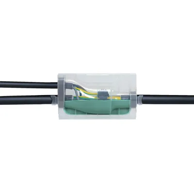 HellermannTyton Parallelabzweiggarnitur PAH-4 PUR33-GN-SF | Gießharzmuffe | 4-polig | 70-240 mm² | 27-58 mm