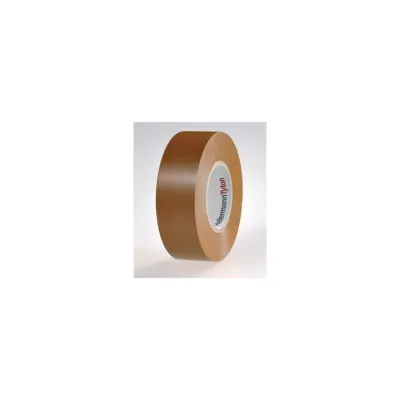 HellermannTyton PVC Isolierband HTAPE-FLEX15-19x20BN | 19mm x 20m | UV-beständig | selbstverlöschend | braun