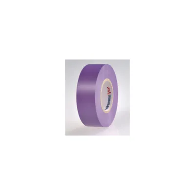 HellermannTyton Isolierband HTAPE-FLEX15-19x20VT | PVC | 19mm x 20m | violett | UV-beständig | selbstverlöschend