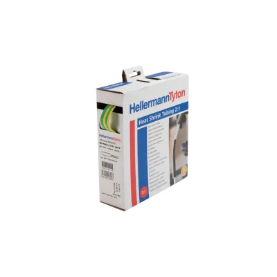HellermannTyton Schrumpfschlauch HIS-PACK-9.5/4.7-PO-X-CL | 5 m | 9,5/4,7 mm | 2:1 Schrumpfrate | transparent