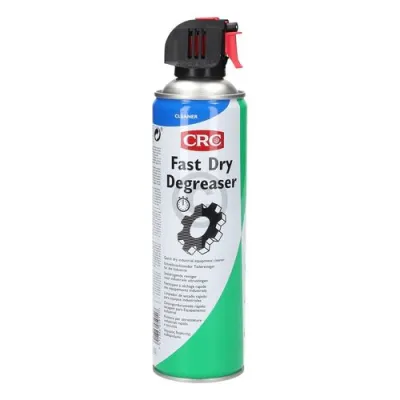 CRC Fast Dry Degreaser 10227-AV | Teilereiniger & Entfetter Spray 500ml | Metallreiniger | Schnell trocknend | Aluminium