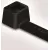Bild: HellermannTyton Kabelbinder T50R-PA66UV-BK 112-05060 | UV-beständig | 202x4,6mm | schwarz | innenverzahnt | 225N