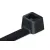 Bild: HellermannTyton Kabelbinder UB385C-B-PA66-BK-C1 390x4,7 mm | innenverzahnt | PA66 | schwarz | 100 Stück