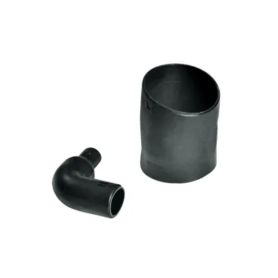 HellermannTyton Aufteilkappe Warmschrumpf 1108-1-G-PO-X-BK | rechtwinklig 90° | 3:1 Schrumpfrate | für Stecker | schwarz
