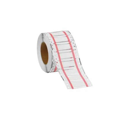 HellermannTyton Wärmeschrumpfschlauch 12-4DS-1x50-WH | Kabelmarkierung 3:1 | Ø4-12mm | dünnwandig | weiß