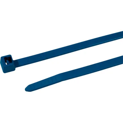 HellermannTyton Kabelbinder MCTPP50R 111-01666 | detektierbar | 200x4,6mm | Polypropylen | blau | 100 Stück