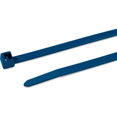 HellermannTyton Kabelbinder MCTPP50R 111-01666 | detektierbar | 200x4,6mm | Polypropylen | blau | 100 Stück