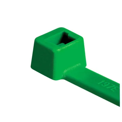 HellermannTyton Kabelbinder T80R-PA66-GN 116-08015 | 210x4,7mm | Polyamid PA66 | innenverzahnt | grün | 100 Stück